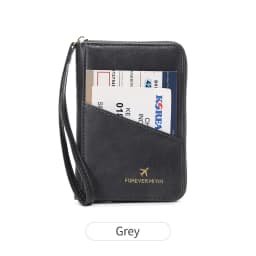 New retro passport bag for men and women RFID fashionablepassport cover multifunctionalPUleather passport clip travelaccessories