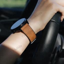 Genuine Leather Strap for Samsung Galaxy Watch Ultra 2 2026 47mm WatchBand for Watch 9 7 Ultra Bracelet Correa Accessories