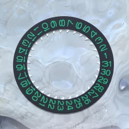 NH35 NH36 Date Dial Fits NH35 NH36 NH34 Movement SKX007 SKX009 Red Blue Black Automatic Mechanical Movt Day Date Dial Wheel