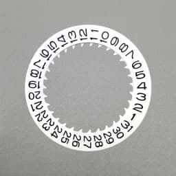 NH35 NH36 Date Dial Fits NH35 NH36 NH34 Movement SKX007 SKX009 Red Blue Black Automatic Mechanical Movt Day Date Dial Wheel