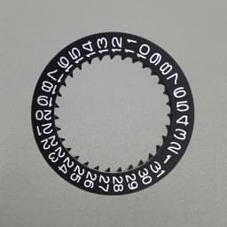 NH35 NH36 Date Dial Fits NH35 NH36 NH34 Movement SKX007 SKX009 Red Blue Black Automatic Mechanical Movt Day Date Dial Wheel