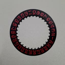 NH35 NH36 Date Dial Fits NH35 NH36 NH34 Movement SKX007 SKX009 Red Blue Black Automatic Mechanical Movt Day Date Dial Wheel