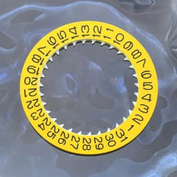 NH35 NH36 Date Dial Fits NH35 NH36 NH34 Movement SKX007 SKX009 Red Blue Black Automatic Mechanical Movt Day Date Dial Wheel