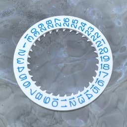 NH35 NH36 Date Dial Fits NH35 NH36 NH34 Movement SKX007 SKX009 Red Blue Black Automatic Mechanical Movt Day Date Dial Wheel