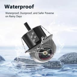 SMARTOUR Car Rear View Camera 1080P Night Vision Reversing Auto Parking Monitor CCD Waterproof 170 Degree HD Video Fish Eye Lens