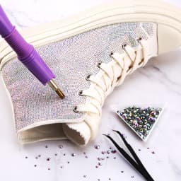 Hotfix Rhinestone Crystal Clear AB Flatback Iron On Strass Stones Hot Fix Rhinestones for Needlework Decorations Clothes Beads