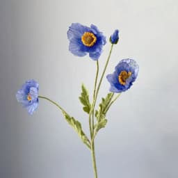 Artificial Flowers Fake Poppy Silk Flowers Long Stem Housewarming Garden Table Wedding DIY Party Wedding Bridal Bouquet Decor