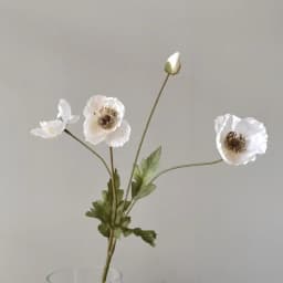 Artificial Flowers Fake Poppy Silk Flowers Long Stem Housewarming Garden Table Wedding DIY Party Wedding Bridal Bouquet Decor
