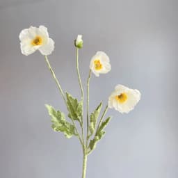 Artificial Flowers Fake Poppy Silk Flowers Long Stem Housewarming Garden Table Wedding DIY Party Wedding Bridal Bouquet Decor