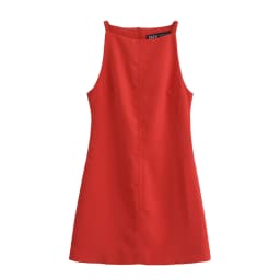 HXAO New White Black Dress Women Off Shoulder Halter Short Dresses Summer Elegant Party Dresses Bodycon Red Blue Mini Dress