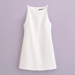HXAO New White Black Dress Women Off Shoulder Halter Short Dresses Summer Elegant Party Dresses Bodycon Red Blue Mini Dress