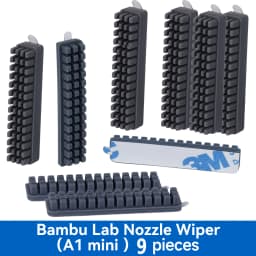 Hotend Kit For Bambu Lab A1/A1 Mini High Flow 0.2/0.4/0.6/0.8mm Hardened Steel Nozzle Quick Swap Hot End Assembly Replacement