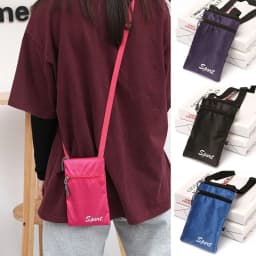Fashionable Solid Color Phone Bag Square Simple Shoulder Bag Crossbody Bags Outdoor Hanging Bag Coin Purse Letter Storage Bag