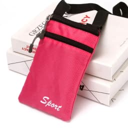 Fashionable Solid Color Phone Bag Square Simple Shoulder Bag Crossbody Bags Outdoor Hanging Bag Coin Purse Letter Storage Bag