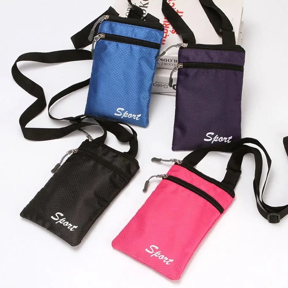 Fashionable Solid Color Phone Bag Square Simple Shoulder Bag Crossbody Bags Outdoor Hanging Bag Coin Purse Letter Storage Bag