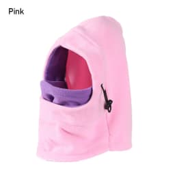 Kids Winter Fleece Balaclava Hat Thermal Neck Warm Full Face Ski Mask Hood Cap Boys Girls Children Cap for 3-10 Years