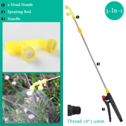 Retractable 0.45-0.8m Spraying Rod For Hand Pressure Sprayer Outdoor Garden Pesticide Spray Tree Watering Can Accessories