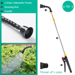 Retractable 0.45-0.8m Spraying Rod For Hand Pressure Sprayer Outdoor Garden Pesticide Spray Tree Watering Can Accessories