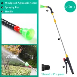 Retractable 0.45-0.8m Spraying Rod For Hand Pressure Sprayer Outdoor Garden Pesticide Spray Tree Watering Can Accessories