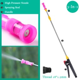 Retractable 0.45-0.8m Spraying Rod For Hand Pressure Sprayer Outdoor Garden Pesticide Spray Tree Watering Can Accessories