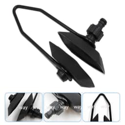 Outboard Motor Water Flush Rectangular Ear Muff Engine Flusher for Boat Rectangular Ear Muffs Motor Flusher Flush Away Sand Salt