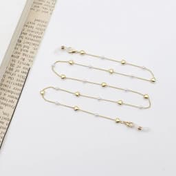 Fashion Pearl Sunglasses Chain Wearing Neck Holding Beaded Lanyard Cord Masks Sunglass Reading Glasses Chain Eyewear Accessories