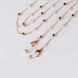 Fashion Pearl Sunglasses Chain Wearing Neck Holding Beaded Lanyard Cord Masks Sunglass Reading Glasses Chain Eyewear Accessories