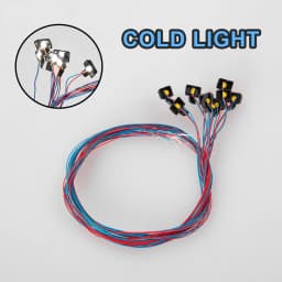 10Pcs Miniature 3V Lamp Model Led Lights Diy Sand Table Railway/Bus Station Indoor House Scene Layout Materials Diorama Kits