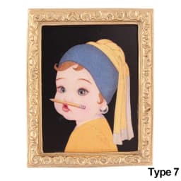 Mini Resin Wall Picture Dollhouse Ornament 1:12 Vintage Framed Photos Miniature Oil Painting Doll Accessories Kids Toys Supplies