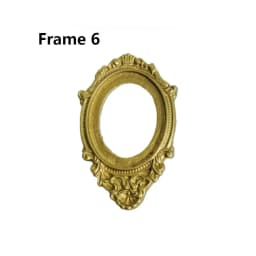 Mini Resin Wall Picture Dollhouse Ornament 1:12 Vintage Framed Photos Miniature Oil Painting Doll Accessories Kids Toys Supplies