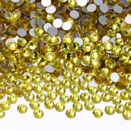 QIIY Top Quality Glass Flat Back Rhinestones Glitter Crystal AB Stones Glue On Strass Rhinestone for Nail Art Clothes Decoration