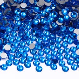 QIIY Top Quality Glass Flat Back Rhinestones Glitter Crystal AB Stones Glue On Strass Rhinestone for Nail Art Clothes Decoration