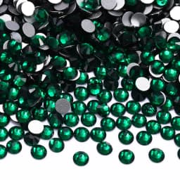 QIIY Top Quality Glass Flat Back Rhinestones Glitter Crystal AB Stones Glue On Strass Rhinestone for Nail Art Clothes Decoration