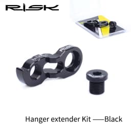 RISK Bicycle Rear Derailleur Hanger Extension Road MTB Mountain Bike Cycling Frame Gear Tail Hook Extender Convertor Adapter