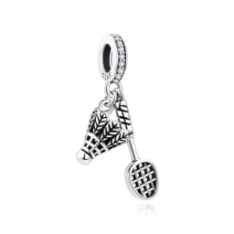 Original 925 Sterling Silver Charms Soccer Football Love Coffee Beads Fit Brand Bracelets Necklaces DIY Jewelry For Women