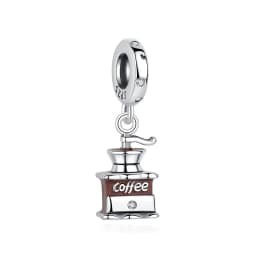 Original 925 Sterling Silver Charms Soccer Football Love Coffee Beads Fit Brand Bracelets Necklaces DIY Jewelry For Women