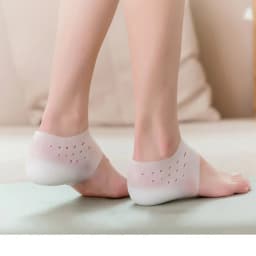 Silicone Invisible Height Socks New 2.0-4.0cm Invisible Lifting Increase Socks Heel Cushion Insole Outdoor