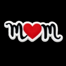 1/50pcs Shoe Charms for Family Mom Baby Dad Shoe Decorations Pins for Women Men Kids Ornament Favor Gift Shoe Accessories Buckle
