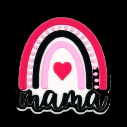 1/50pcs Shoe Charms for Family Mom Baby Dad Shoe Decorations Pins for Women Men Kids Ornament Favor Gift Shoe Accessories Buckle