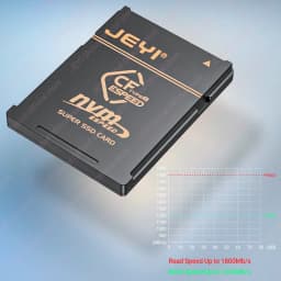 JEYI 2230 M.2 NVMe SSD to CFE Type-B Pure Copper Adapter, Expansion Memory CFexpress Card For NIKON Z6/Z7/Z8/Z9/D6, CANON R3/R5C