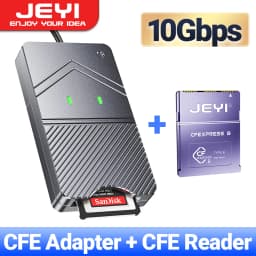JEYI 2230 M.2 NVMe SSD to CFE Type-B Pure Copper Adapter, Expansion Memory CFexpress Card For NIKON Z6/Z7/Z8/Z9/D6, CANON R3/R5C