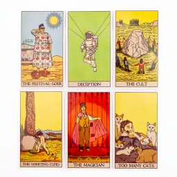 The Real Life Tarot Deck 78 PCS 10.3*6CM English Version Oracles Deck for Girls Hot Selling Family Gatherings Board Games