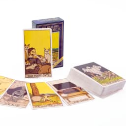 The Real Life Tarot Deck 78 PCS 10.3*6CM English Version Oracles Deck for Girls Hot Selling Family Gatherings Board Games
