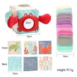 Montessori Toys Magic Cotton Animal Tissue Box Kids Finger Exercise Busy Board Toys Baby Educational Activity Sensory Game Gifts