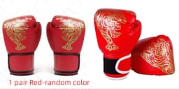 1Pair Boxing Gloves Breathable Kickboxing Gloves Comfortable Professional Boxing Gloves Punching Training Gloves for all
