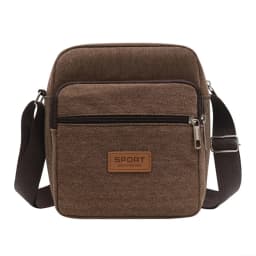 Men's Fashion Canvas Small Bag Casual Men Mini Handbags Male Crossbody Shoulder Messenger Bags For Men Business Sidebag