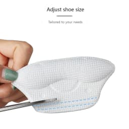 Women Inserts for Heels Stickers Heel Protector Pad High Heel Pads for Shoes Shoe Too Big Adjust Size Heel Liner Accessories 2pc