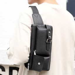 Fashion Waist Bag Casual Fanny Pack Purse Large Phone Belt Bag Leather Outdoor Travel Phone Bag Men Women