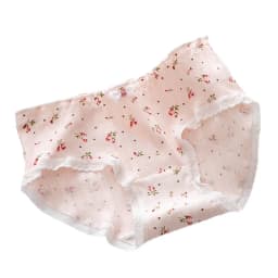 5Pcs/set Pure Cotton Sweet Bow Lace Women Panties Mid-Waist Girls Briefs Floral Underpants Soft Shorts Sexy Female Lingeries
