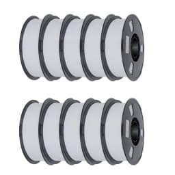 10kg PETG Filament Color Mixing 3D Printer Filament 10 5 Rolls 1KG 1.75mm Accuracy +/- 0.02mm Bundle 10kg 5kg PETG Plastic Spool